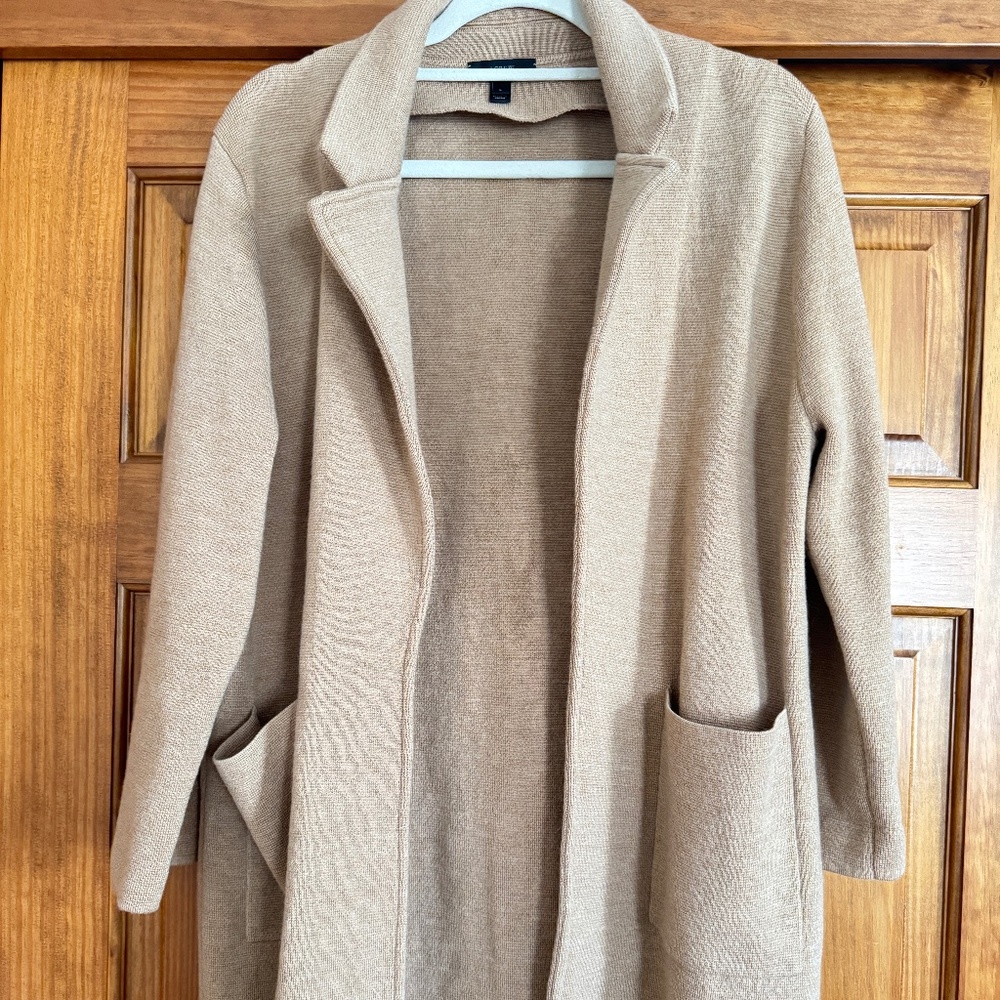JCrew Sweater Blazer